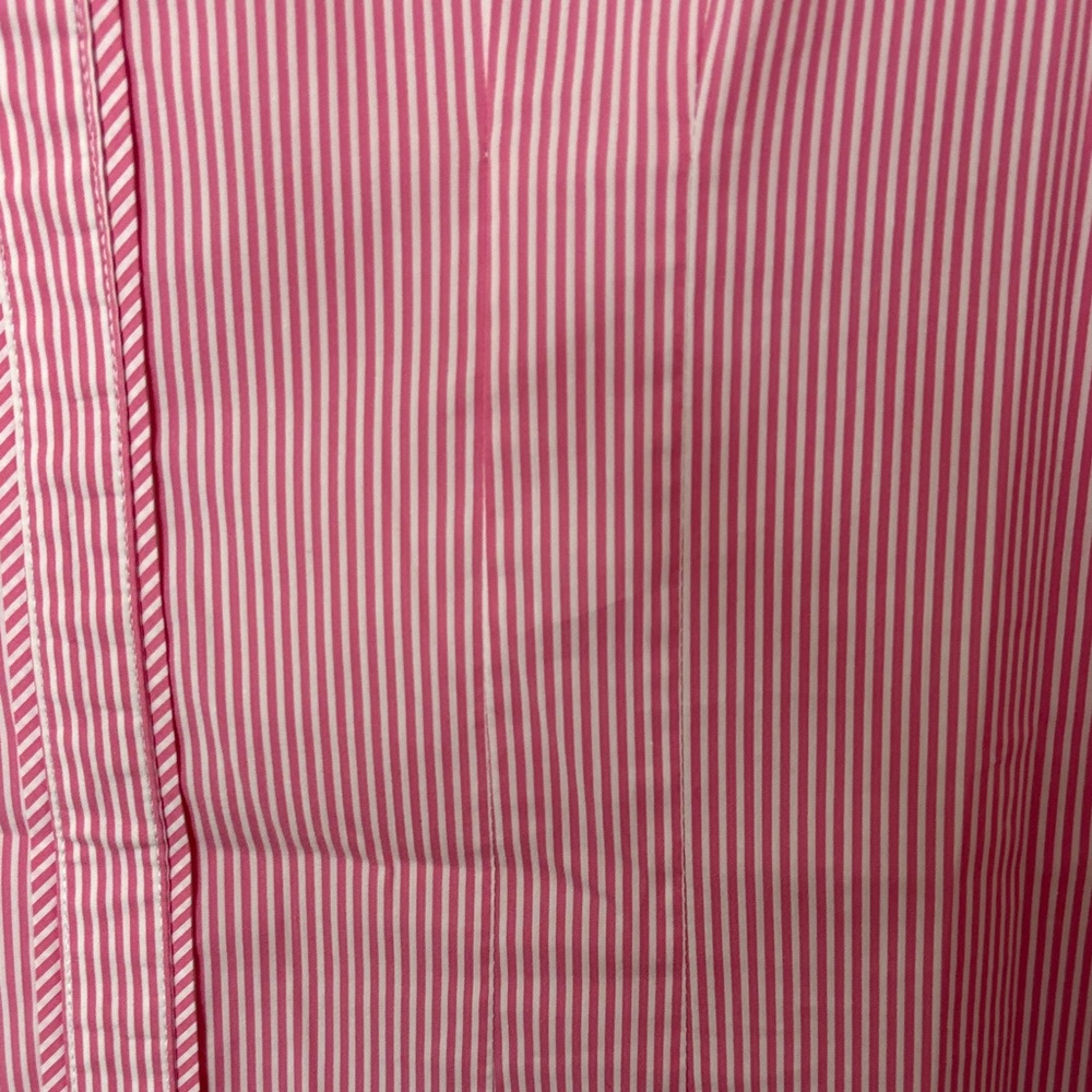 Dark pink Striped Button-Up Shirt - Picture 2 of 3